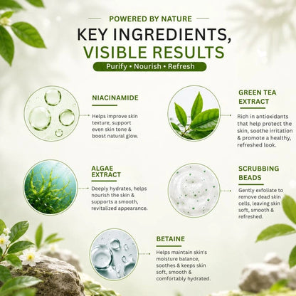 Green Tea & Algae Essence Body Wash